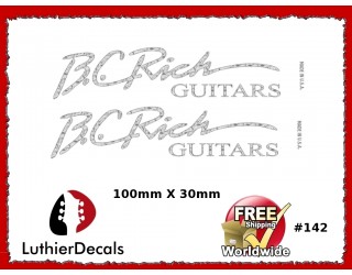 B.C. Rich Guitar Decal #142
